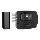 Fechadura Eletrônica Ultra Magic Card 42mm E-code Preto Agl