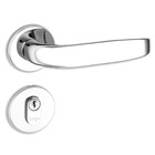 Fechadura Entrada 40mm Aço Cromado Haga