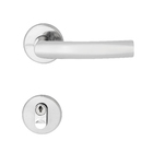 Fechadura Entrada 40mm Aço Inox Polido Brava Arouca