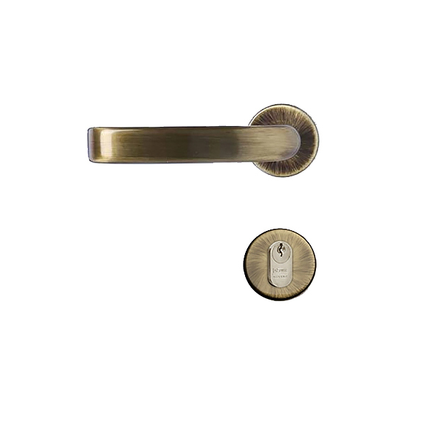 Fechadura Entrada 40mm Zamac Oxidado 236 La Fonte