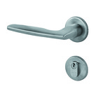 Fechadura Entrada 55mm Aço Galvanizado Cromado Acetinado Performance INOX La Fonte