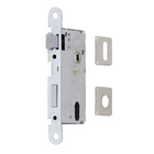 Fechadura Entrada 55mm Aço Inox Escovado Quadra Arouca