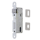 Fechadura Entrada 55mm Aço Inox Polido Quadra Arouca