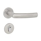 Fechadura Entrada 55mm Inox Cromado Acetinado Brava Arouca