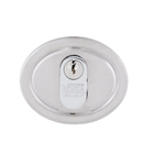 Fechadura Entrada 55mm Zamac Cromado 401 La Fonte