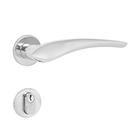 Fechadura Entrada 55mm Zamac Cromado 6244 La Fonte