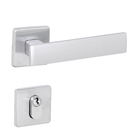 Fechadura Entrada 55mm Zamac Cromado Acetinado Metro Light Imab