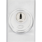 Fechadura Entrada 55mm Zamac Cromado Acetinado Trio Tecponto Imab