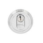 Fechadura Entrada 55mm Zamac Cromado Slim Papaiz