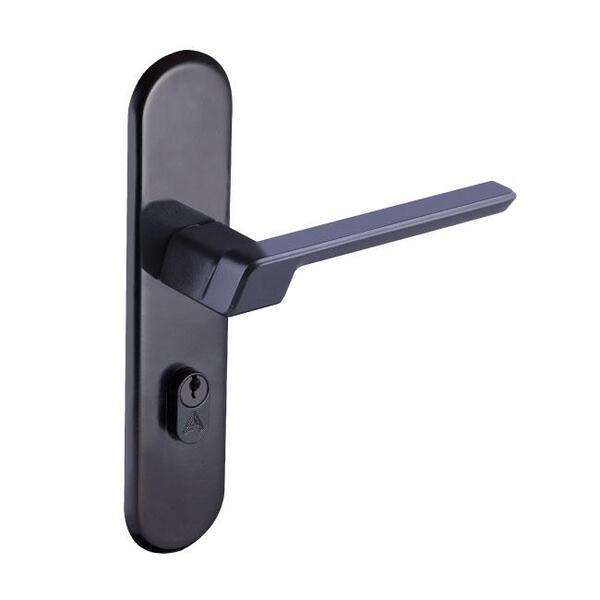 Fechadura Entrada Espelho Maxx S40 Preto Fosco Alianca