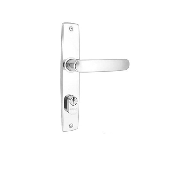 Fechadura Entrada Inox Premium 40mm Inox Polido Alianca