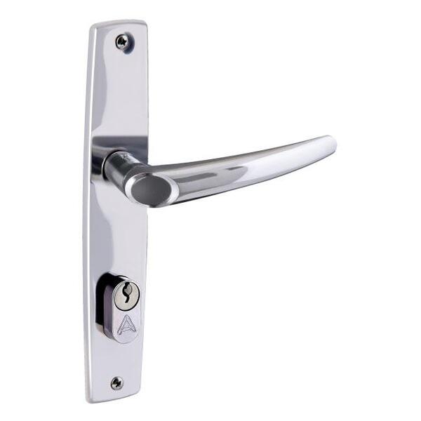 Fechadura Entrada Joy Espelho 40mm Inox Polido Alianca