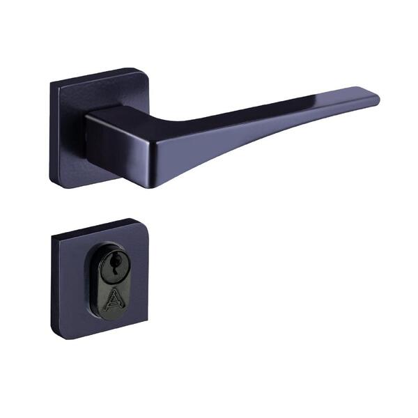 Fechadura Entrada Roseta Maxx S40 Preto Fosco Alianca