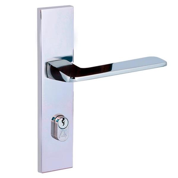 Fechadura Entrada Ultra Line Espelho S40 Cromado Alianca