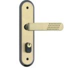 Fechadura Escovada Antique Externa