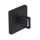 Fechadura com Roseta Escovada para Porta do Banheiro 40mm Simples Quadra Pado