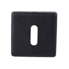 Fechadura com Roseta Escovada para Porta Interna 40mm Simples Quadra Pado