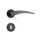 Fechadura Esplendore Preto Texturizado Interna