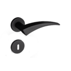 Fechadura Esplendore Preto Texturizado Interna