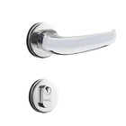 Fechadura Externa 3400 R61 Mz920 Standard 40mm Roseta Cromado