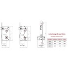 Fechadura Externa 3f 720e116 Redonda - Cromado