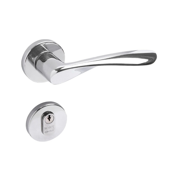 Fechadura Externa 610 Cromado 55mm - La Fonte