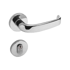 Fechadura Externa 6236 Cromo Acetinado 55mm - La Fonte