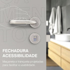 Fechadura Externa Acessibilidade Rr4 002-70pae Cilindro 74mm