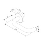 Fechadura Externa Acessibilidade Rr4 002-70pae Cilindro 74mm