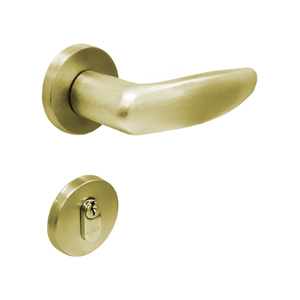 Fechadura Externa Apus 115  Aço Envelhecido 55mm - Rodrigues