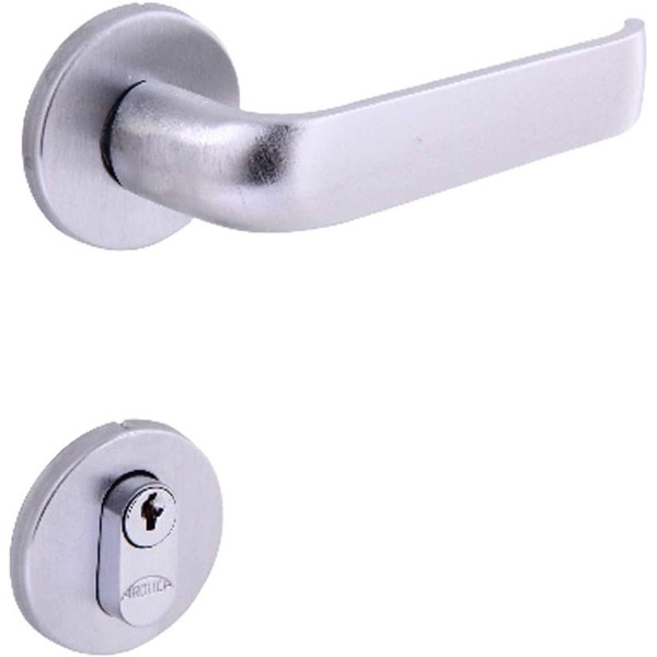 Fechadura Externa Arouca Victoria 108449/40 - Cromado Escovado