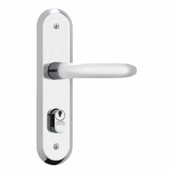 Fechadura Externa Espelho Inox 1801/11 - Linha Residencial St