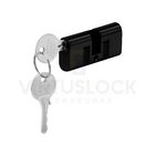 Fechadura Externa Hato 2 Preta Imab Preto