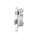 Fechadura Externa Imab Odin Roseta Quadrada Preta  40mm