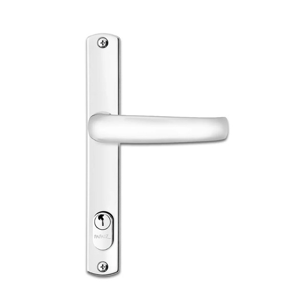 Fechadura Externa Perfil Estreito 323z E22 Mz820 Espelho Crom