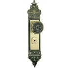 Fechadura Externa Quadrichave Tetra 55mm Latão Colonial Roman