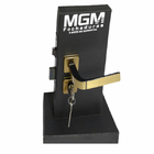 Fechadura Externa Roseta 40mm Mgm Módena