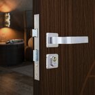 Fechadura Externa Roseta 40mm Mgm Módena Cromado