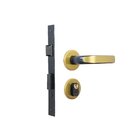 Fechadura Externa Roseta Aço 40mm Stilo Mgm Bronze Latonado