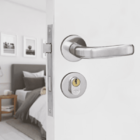 Fechadura Externa Roseta Aço Mgm Stilo