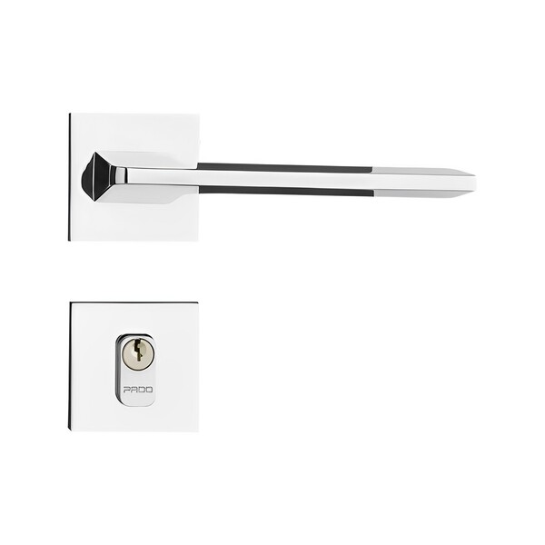 Fechadura Externa Sara 502 Cromado 55mm - Pado