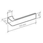 Fechadura Externa Tesca Maq 55 Imab Preto