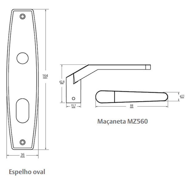 mame0210 Maçaneta Externa Esquerdo Sandero 2013 - | Frete grátis