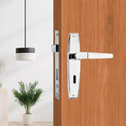 Fechadura Fit Interna 4410 E384 Mz560 40mm Espelho Cromado Pa