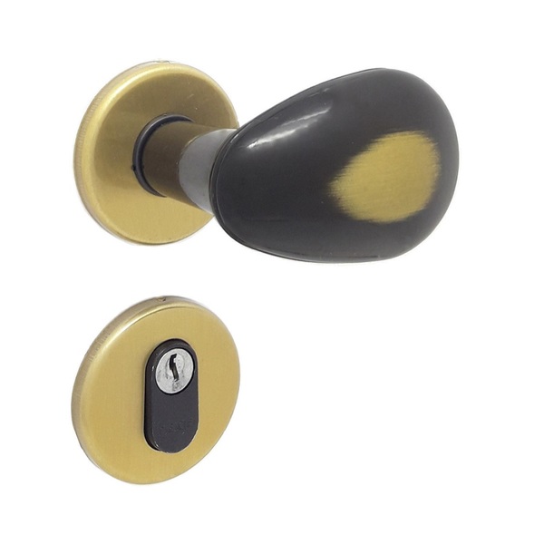 Fechadura Haga - Click - Roseta 527 - Externa - 4477b