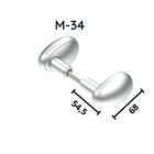 Fechadura Haga - Elite - Espelho 280 - Interna - 9016b