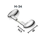 Fechadura Haga - Elite - Roseta 527 - Externa - 1562b