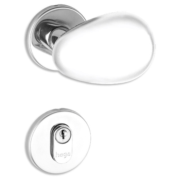 Fechadura Haga - Elite - Roseta 527 - Externa - 1562b