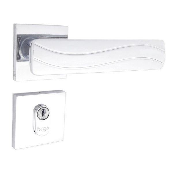 Fechadura Haga - Exata 2 - Roseta 524 - Externa - 27274b