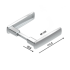 Fechadura Haga - Exata I - Espelho 283 - Interna - 27209b